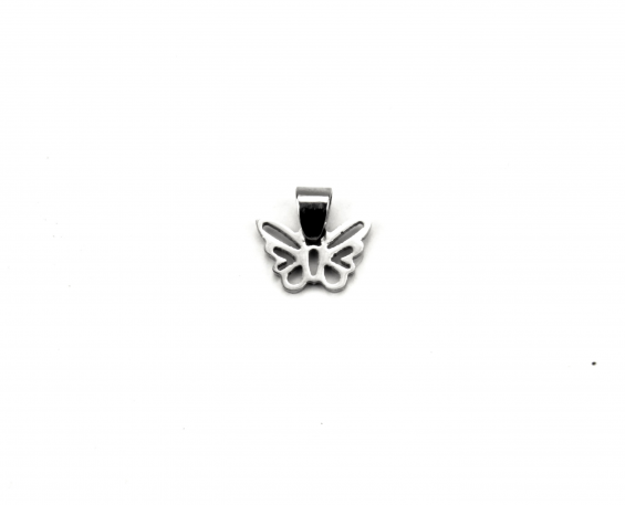 DIJE MARIPOSA MINI DE ACERO INOXIDABLE