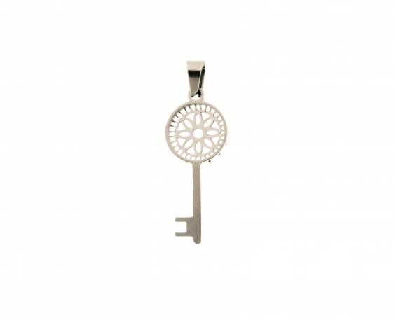 DIJE LLAVE DE ACERO INOXIDABLE