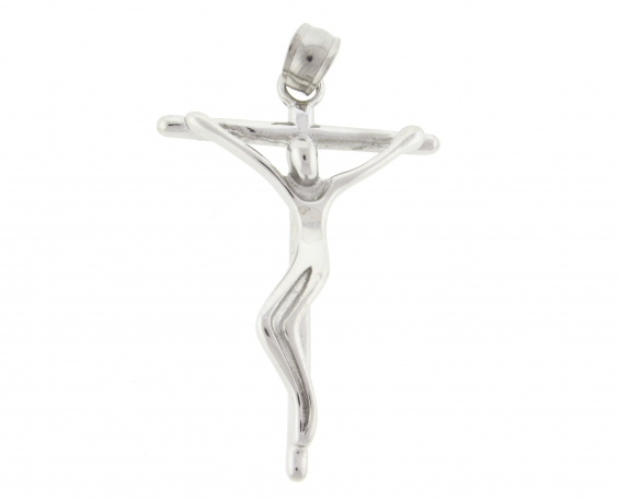 DIJE CRISTO DE ACERO INOXIDABLE 