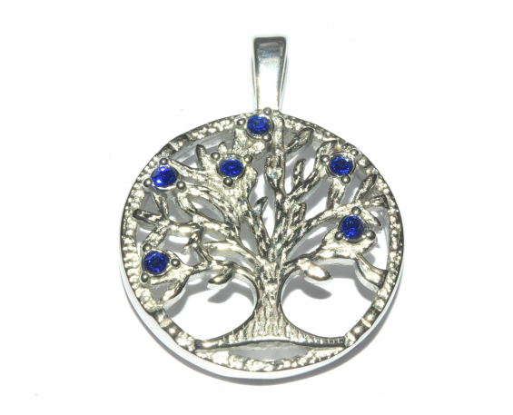 DIJE ÁRBOL DE LA VIDA DE ACERO INOXIDABLE