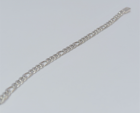 Esclava de plata de 20 cm