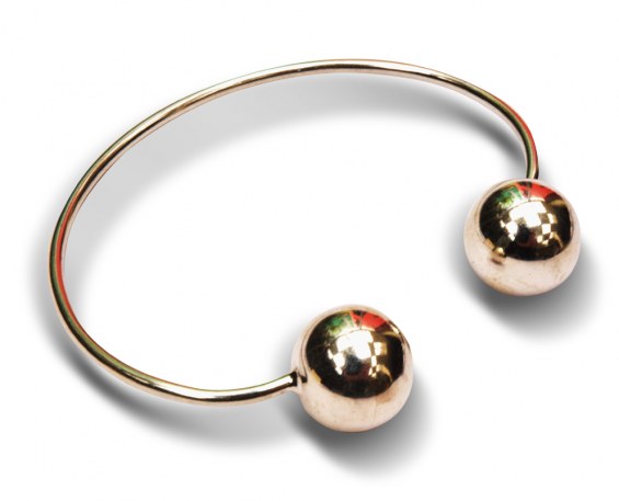 Brazalete plata omega