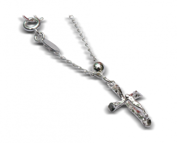 Collar jesús en cruz