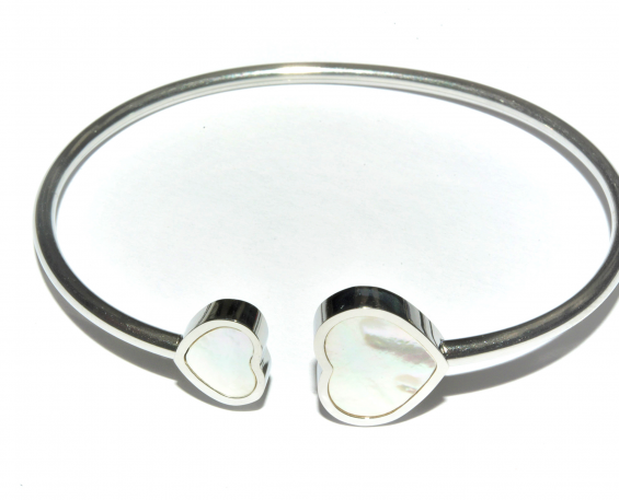 BRAZALETE CORAZÓN CON CONCHA