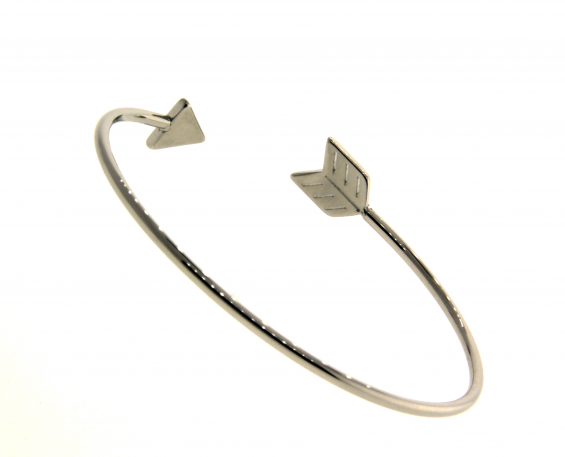 BRAZALETE DE FLECHA EN ACERO INOXIDABLE 