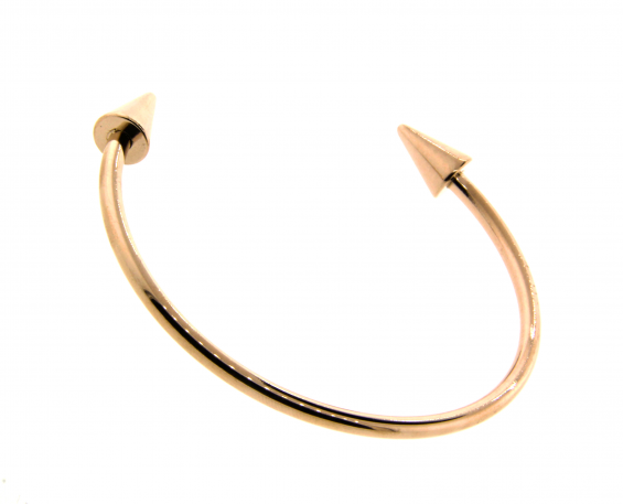 BRAZALETE CON PUNTAS EN ACERO INOXIDABLE