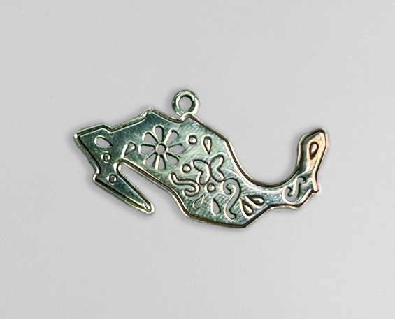DIJE DE ACERO INOXIDABLE DE MÉXICO CON GRABADO