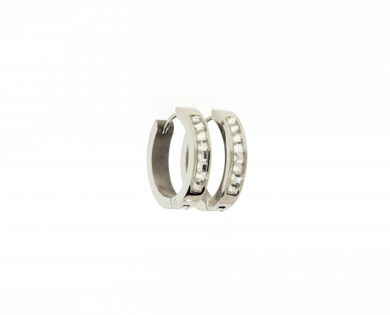 HUGGIE DE ACERO INOXIDABLE
