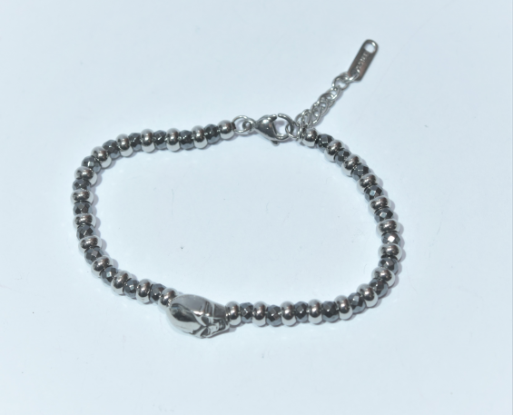 Pulsera dama cráneos
