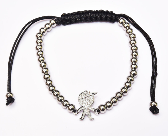 PULSERA NIÑO DE ACERO INOXIDABLE