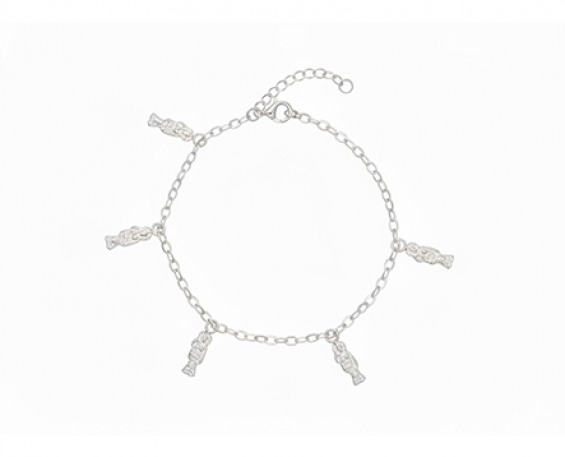  PULSERA DE PLATA CON SAN JUDAS TADEO