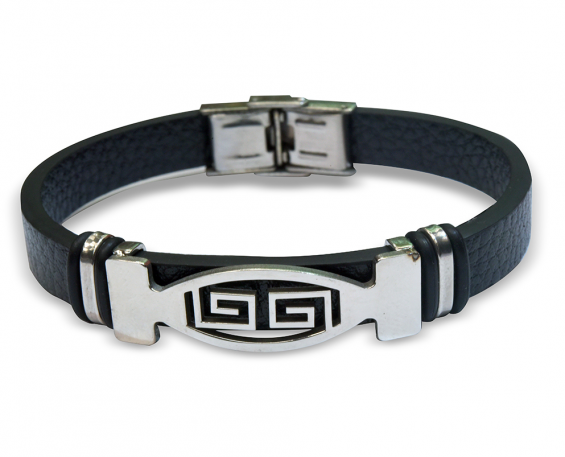 Pulsera de Cuero con Dije