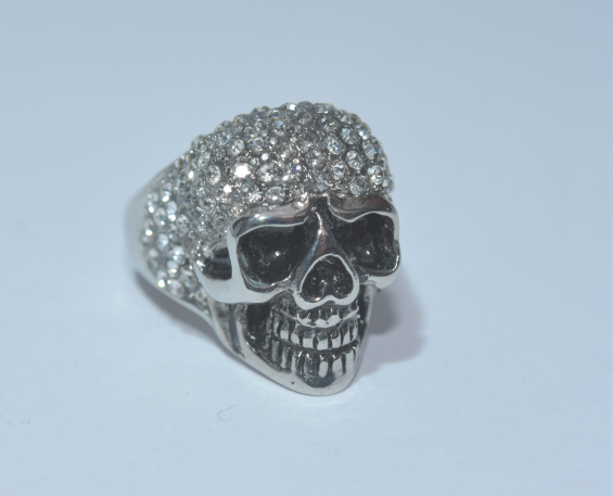 Anillo calavera