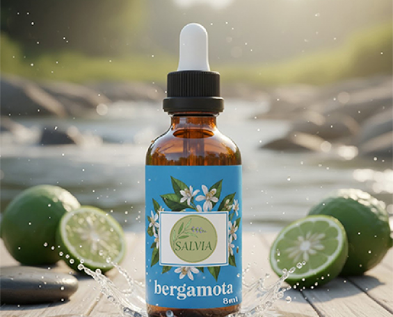 ESENCIA SALVIA 08 ML BERGAMOTA