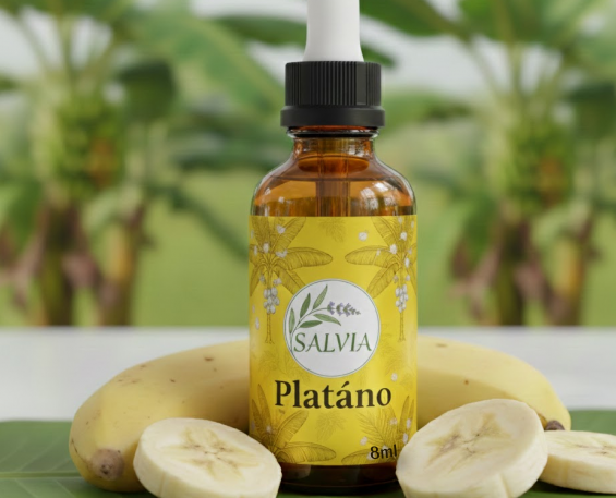 ESENCIA SALVIA 08 ML PLÁTANO