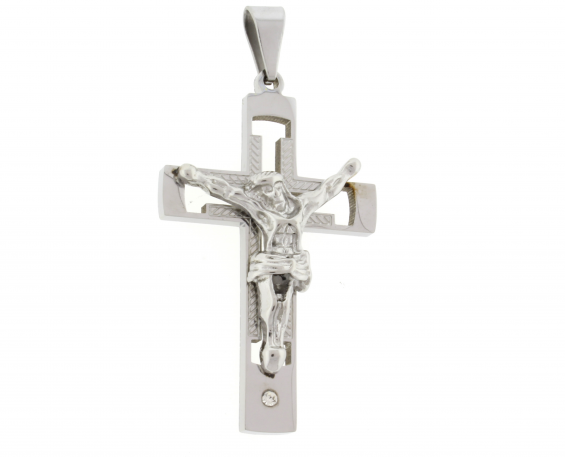 CRUZ DE ACERO INOXIDABLE