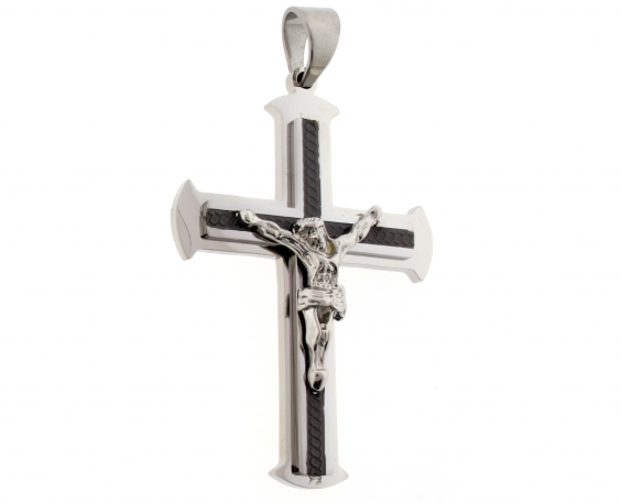 CRUZ DE ACERO INOXIDABLE