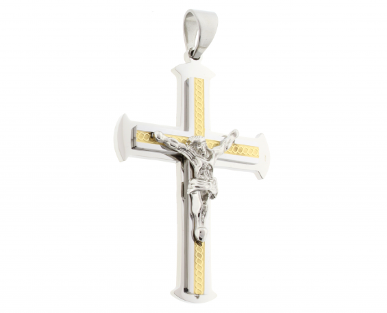 CRUZ DE ACERO INOXIDABLE