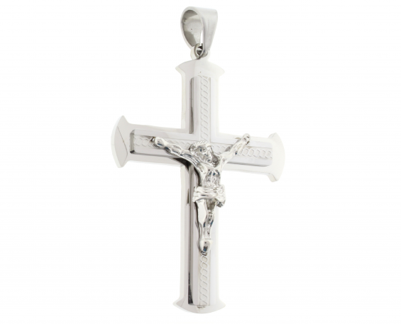 CRUZ DE ACERO INOXIDABLE