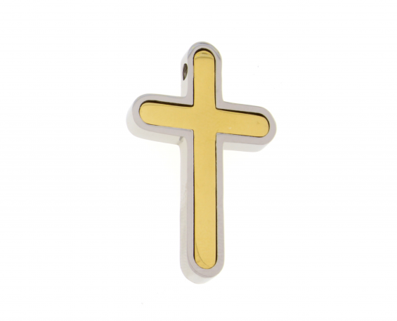 CRUZ DE ACERO INOXIDABLE