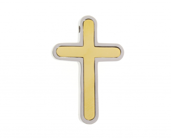 CRUZ DE ACERO INOXIDABLE