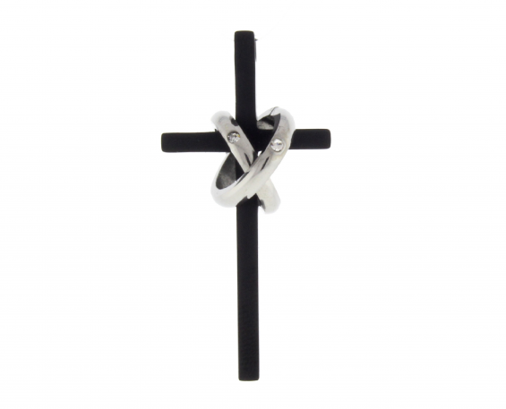 CRUZ DE ACERO INOXIDABLE