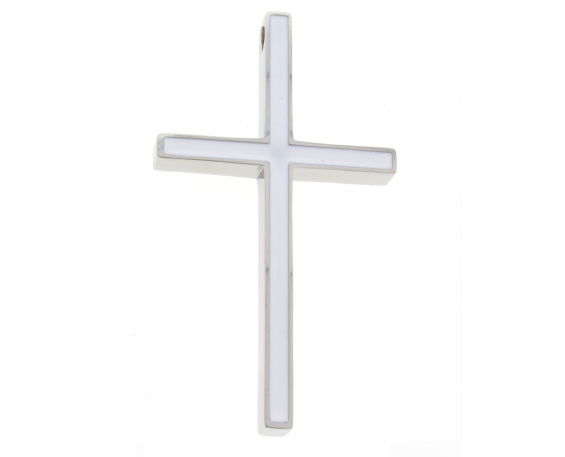 CRUZ DE ACERO INOXIDABLE