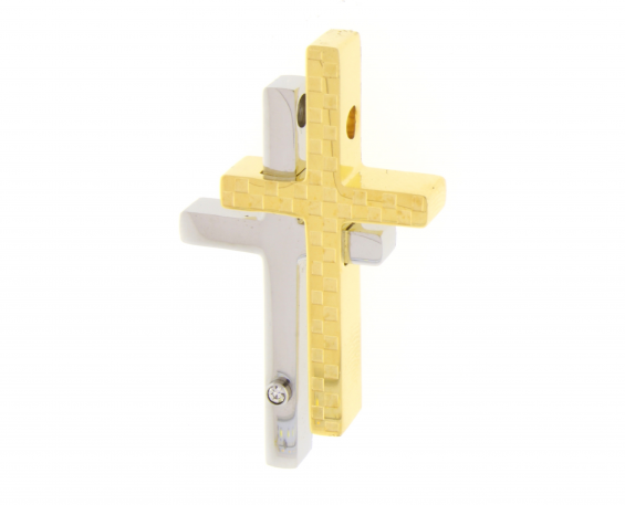 CRUZ DE ACERO INOXIDABLE