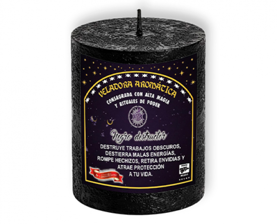 VELA NEGRO DESTRUCTOR