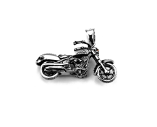 DIJE MOTOCICLETA DE ACERO INOXIDABLE
