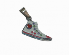 DIJE DE TENIS DE ACERO INOXIDABLE 