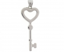 DIJE LLAVE DE ACERO INOXIDABLE