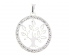 DIJE ÁRBOL DE LA VIDA DE ACERO INOXIDABLE