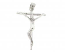 DIJE CRISTO DE ACERO INOXIDABLE 