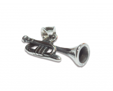 Dije de acero inoxidable de trompeta