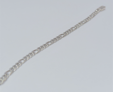Esclava de plata de 20 cm