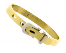 BRAZALETE CINTURÓN EN ACERO INOXIDABLE
