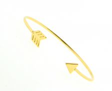 BRAZALETE DE FLECHA EN ACERO INOXIDABLE 