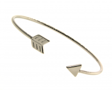 BRAZALETE DE FLECHA EN ACERO INOXIDABLE 