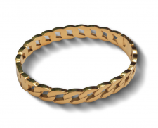 Brazalete cadena dorado 