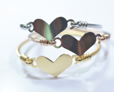 BRAZALETE DE CORAZONES 