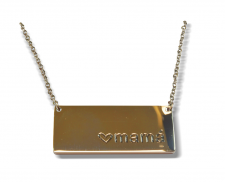 Collar Mamá plata