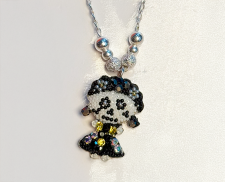 DIJE DE PLATA DE CATRINA CUERPO COMPLETO