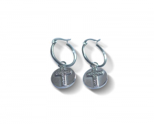 ARETES CON CRUZ