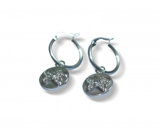 ARETES CON MARIPOSAS