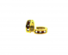 HUGGIE DE ACERO INOXIDABLE