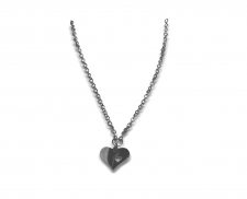 Pulsera de Corazón plateada