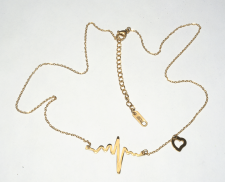 PULSERA CARDIO DE ACERO INOXIDABLE