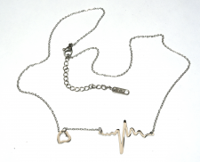 PULSERA CARDIO DE ACERO INOXIDABLE