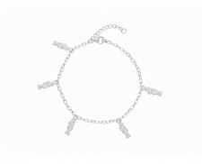  PULSERA DE PLATA CON SAN JUDAS TADEO